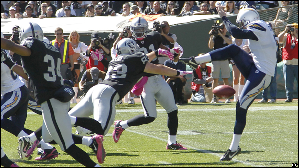 Special teams coach John Bonamego has managed to keep his job despite recent poor performances