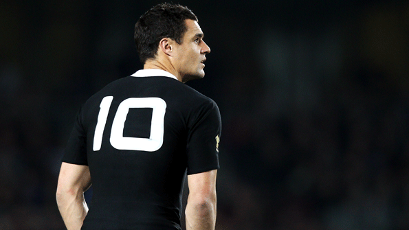 New Zealand fly-half Dan Carter