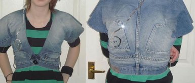 Punk, unique, jeans, fashion, rebel.