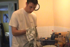 Phil has moved out from home for the first time