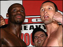 Clinton and Antonio Tarver 