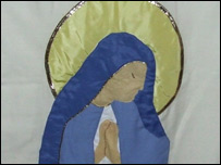 Advent wall hanging