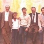 Walter and The Mutti Family and other Italian friends on a post war visit to England