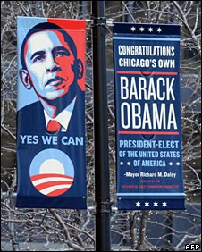 US President Barack Obama has close ties with Chicago