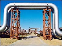 Gazprom boru hattı