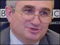 Milan Štěch ve studiu BBC 