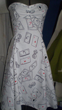 Dice & cards dress