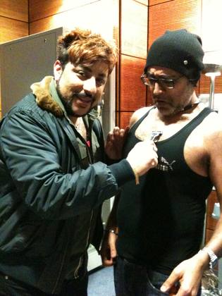 Bobby shaves BF into Sunny Grewal's chest