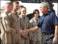 Bush no Iraque