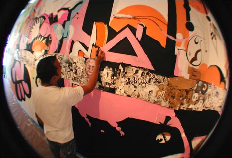 Glenn Anderson at work