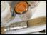 paint brush and pots