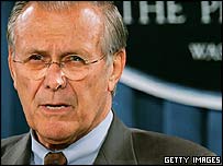 ABD Savunma Bakanı Donald Rumsfeld