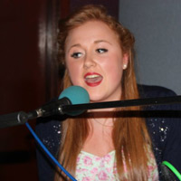 Rebecca Harkin performs live in studio