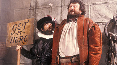 Baldrick on the game