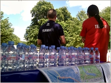 Triathlon aid station