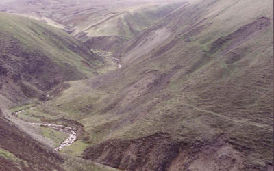 Overground view of mine