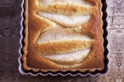 Pear & Almond Tart photograph courtesy of Peter Cassidy @ Peters and Small