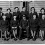 That's me - front row second from left - with my lieutenant Writer and all my brilliant wrens and the able seaman. We were a happy and hard working crew - what a long time ago that was!