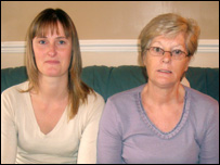 Caroline Welsh and Linda Beck from Leegomery