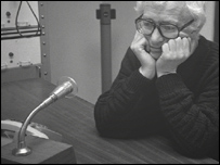 Radio show in the studio