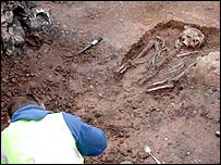 Dig at Mill Mount in York