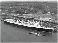 Queen Mary in Southampton