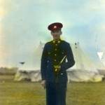 Wilfred in his uniform.