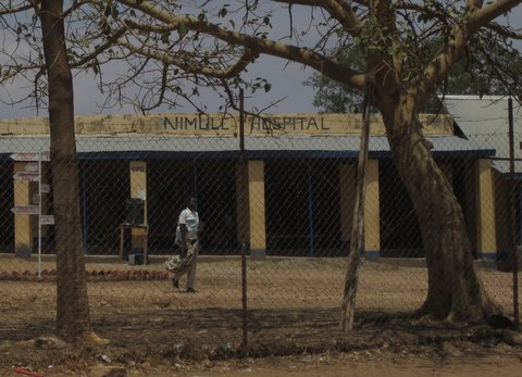 Basic hospital in Nimule