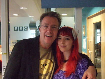 Tom with Gabby Young