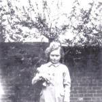 Ada Lee (nee Cully) wearing her pale lilac coat. The photograph was taken to be given as a keepsake to her Brother, Norman, when he joined the Royal Navy in 1941.