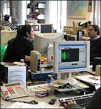 Sala de redacción de BBC Mundo