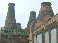 Longton's Bottle Ovens