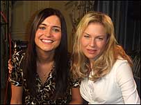 Jacey Normand and Renee Zellweger