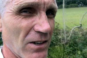 Sometimes Kevin can't avoid eating the odd fly or two...