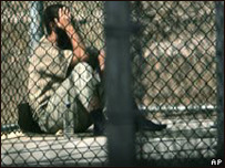 Guantanamo'da bir mahkûm