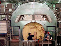 Sản xuất máy bay Boeing