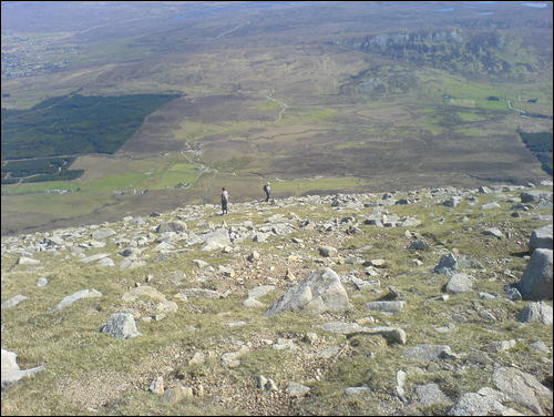 On the ascent....