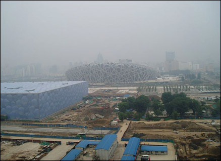 Many people are worried next year's Games could be affected by pollution