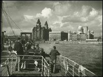 Schoolboys on the Ferry by E Chambré Hardman