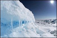 पिघलते ग्लेशियर