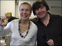 Philippa Taylor and Nick Pandolfi