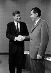 Kennedy & Nixon in 1960