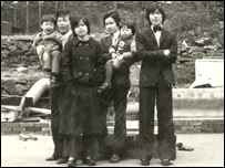 Members of Leicester's Chinese community, 1975