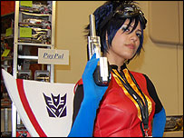 Transformers fans dress up