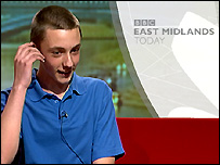 School Report on BBC East Midlands Today