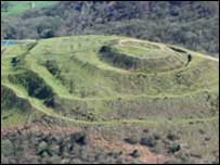 British Camp from the air