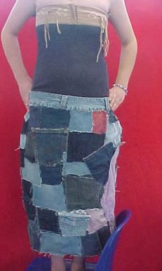 Perfect patch eco dress