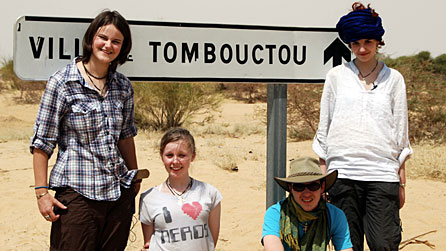 Elly, Emma, Oli and Laura