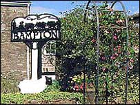 Bampton Sign