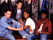 A gang of teenagers